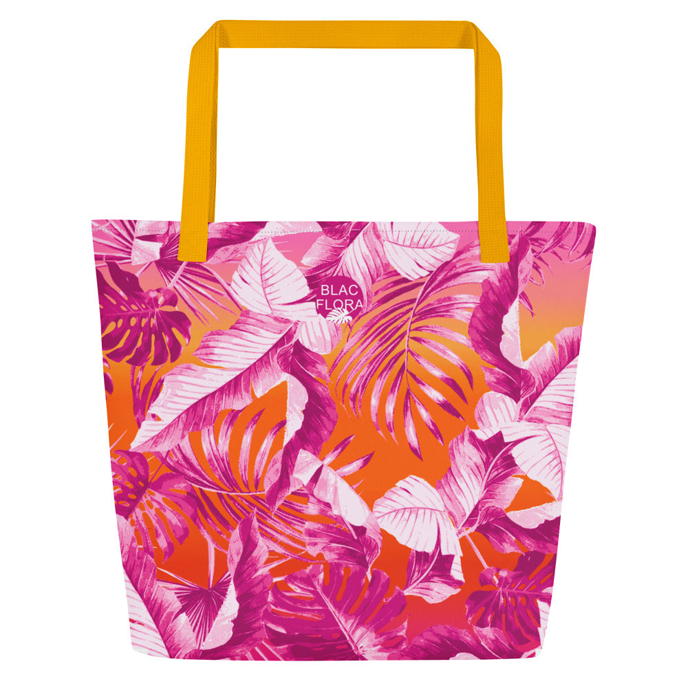 " Sunset Goddess" All-Over Print Large Tote Bag