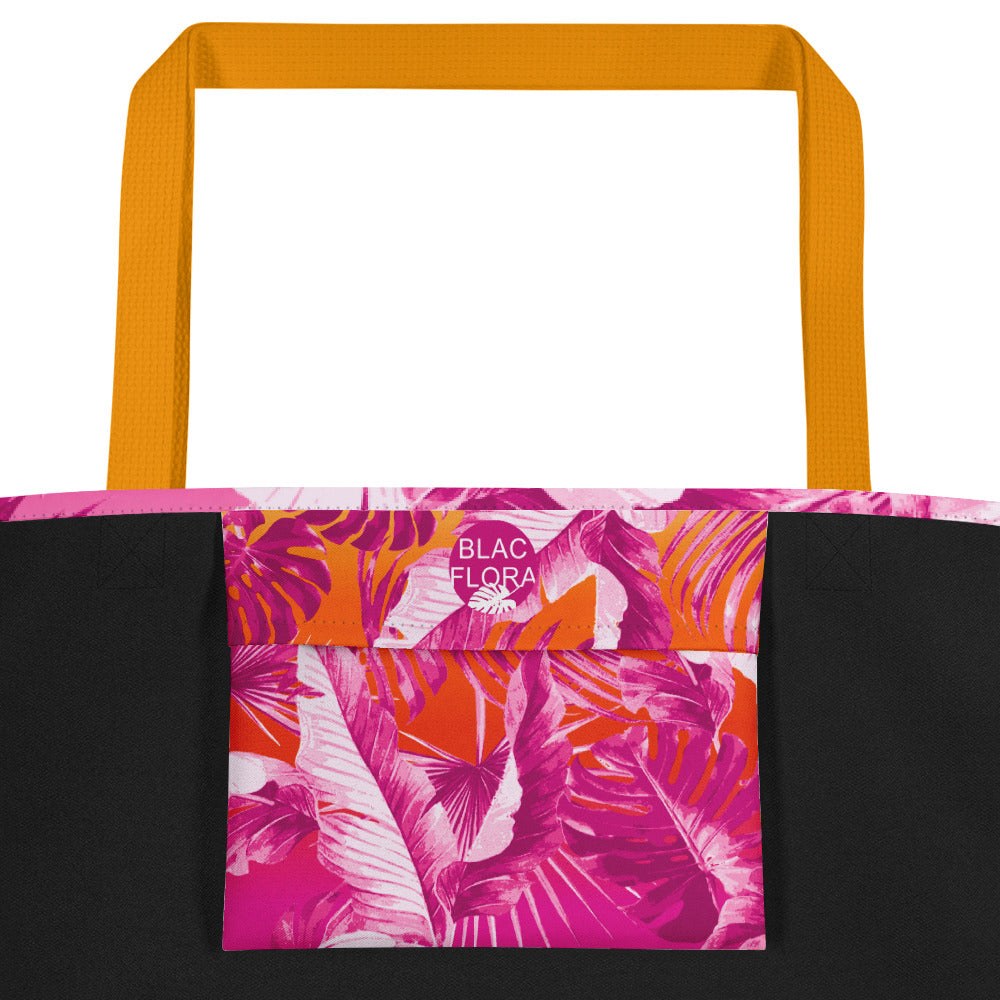 " Sunset Goddess" All-Over Print Large Tote Bag
