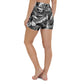 "Blac Goddess" Printed Shorts- -Black / Grey Combo