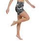 "Blac Goddess" Printed Shorts- -Black / Grey Combo